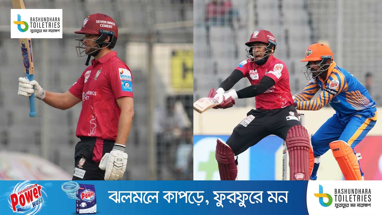 হাই-স্কোরিং ম্যাচে শেষ হাসি বরিশালেরই